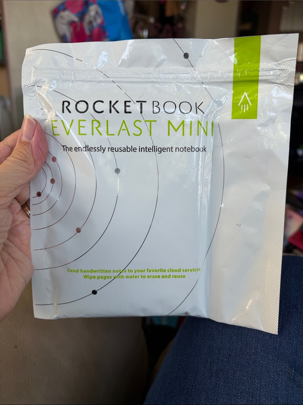 Rocket Book Everlast Mini Reusable intelligent Notebook.  New Sealed!